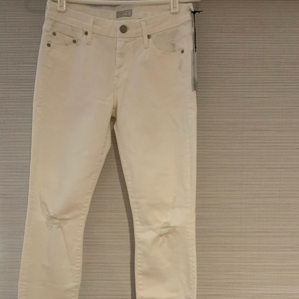 White Mother Jeans